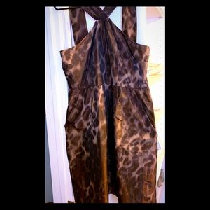 Banana Republic size 12 Leopard Dress